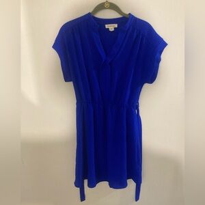monteau Los Angeles cobalt blue dress